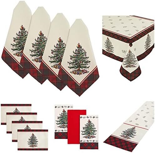 Posteljina Avanti - Spode Paket za kolekciju božićnih drvca, božićni dekor za blagovaonicu i kuhinju