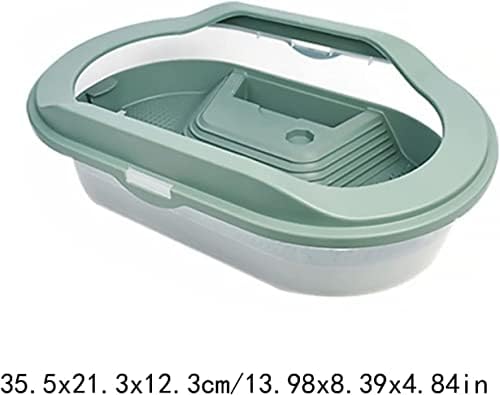 Terarijska kutija za hranjenje gmazova kutija za hranjenje kornjača guštera kutija za gmazove plastična prostrana kućna staništa