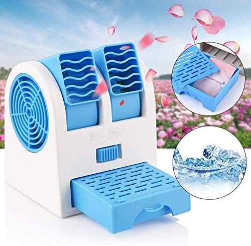 Ventilator klima uređaja bez lopatica može dodati kockice leda i aromaterapiju stolni ventilator za hlađenje za ured, dom,
