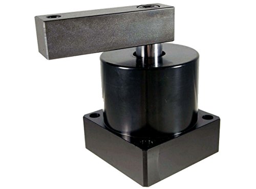 Čelični pneumatski rotacijski stezni cilindar od 14 mm-15 mm, jednosmjerni, kut rotacije od 90 stupnjeva, promjer provrta