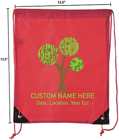 Obiteljsko stablo s prilagođenim imenom i datumom-poklon vrećice za obiteljsku zabavu