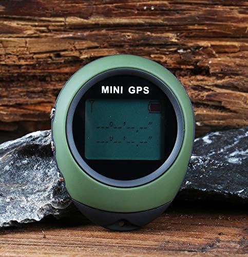 Mini-in-a-end prijemnik je punjiv s kompasom za sportske planinarske izlete
