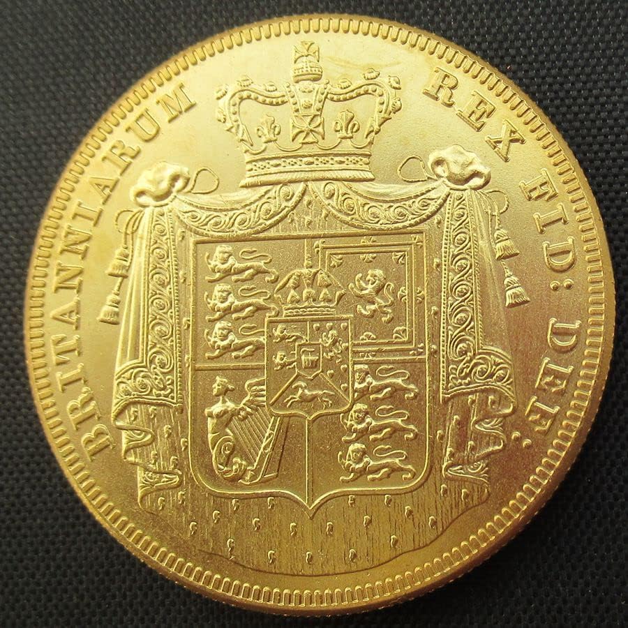 Britanski zlatni novčić 1826. Strana replika Zlatna komorativna kovanica