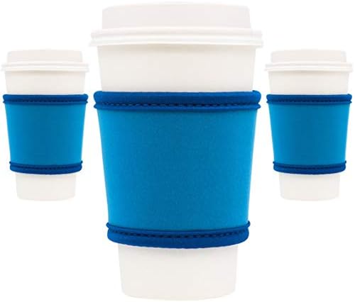 Šalica za kavu-Premium neoprenski izolirana rukava za kavu i čaj za višekratnu upotrebu-Najbolje za šalice 12oz-24oz u Starbucks,