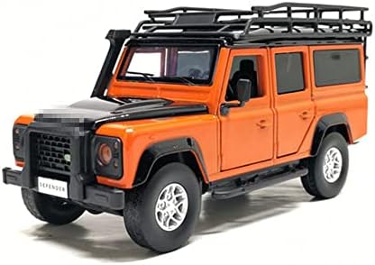 1/32 Model Car Diecast Toy vozila Zvuk lagana lagana Povratna igračka poklon Kućni ukras za Land Rover Defender
