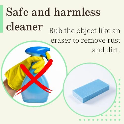 Eraser hrđe za noževe kuhinjske peći za drveni završetak i bicikli multi čišćenja gume za uklanjanje gume za uklanjanje prljavština