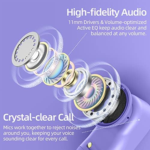 Slušalice za uši 26 sati Vrijeme reprodukcije bežično punjenje Digitalni LED zaslon slušalice u uhu s ušnom ušicom vodootporne