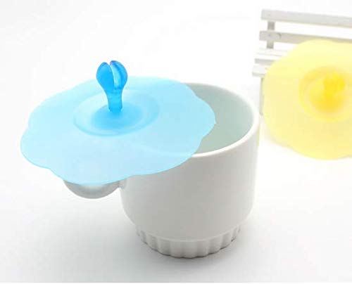 5pcs silikonski fleksibilni poklopci za šalice protiv prašine nepropusna brtva silikonski poklopci za čaše za piće