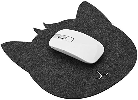 Mouse Pad Cat, mačji oblik antistatičkih felta stol miša jastučića Office Office Pand-Off Dodre