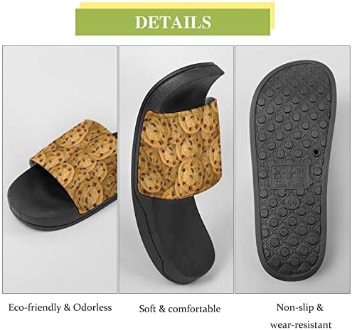 Čokoladni kolačići sandale sandale bez klizanja otvorenih nožnih prstiju za masažu za tuširanje kupaonice