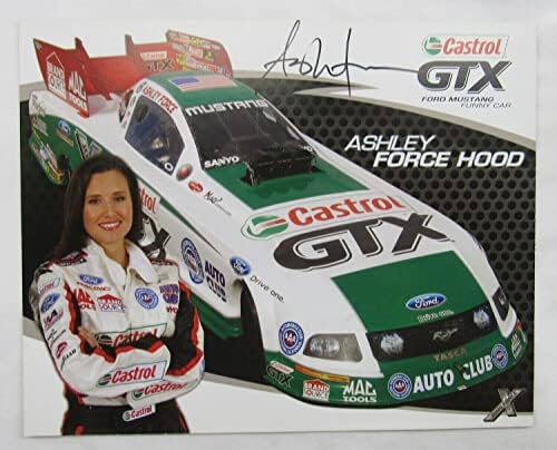 Ashley Force potpisala autogram 8x10 Foto IV - Autografirane NASCAR fotografije