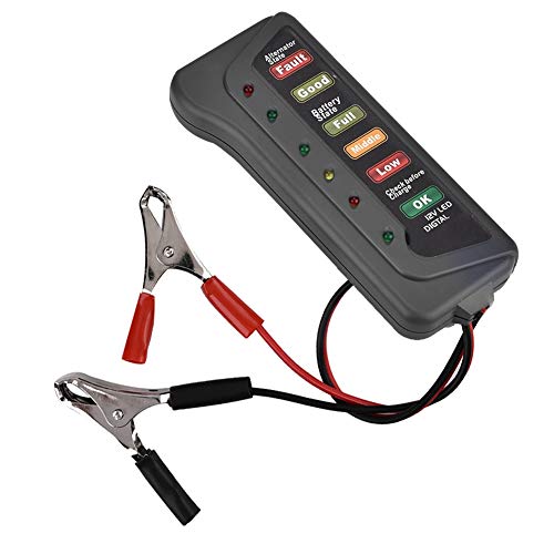 Analizijski ispitivač baterije za ispitivanje baterije za ispitivanje baterije Analizator alternatora Provjerite 12V motocikl