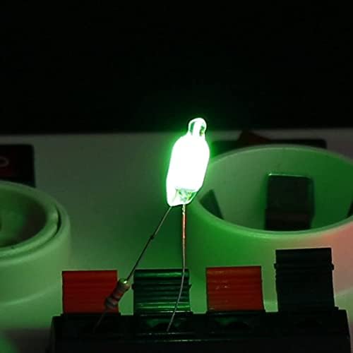 50pcs 220pcs LED žarulje 96 6,16 mm jarko crveno svjetlo neonske žarulje izdržljive indikatorske žarulje električne žarulje