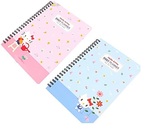 Sanrio Hello Kitty cvjetna spiralna dnevna bilježnica bilježnica 1pc