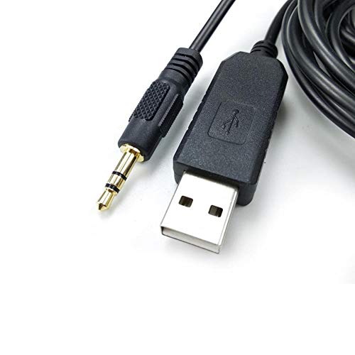 DSD Tech USB do 3,5 mm 3.3V TTL kabel s sučeljem audio priključka 6ft