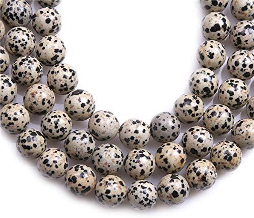 Joe Foreman 14 mm dalmatinske perle od dalmatinskog jaspisa za izradu nakita od prirodnog poludragog kamena okrugla nit 15