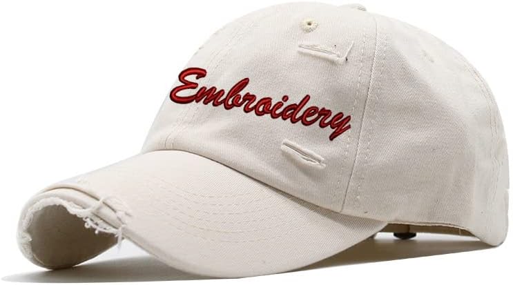 Prilagođeni bejzbol šešir, izvezena klasična kapica za bejzbol u polo stilu, podesiva kape za vez