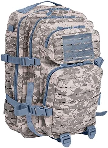 Bahoki Essentials Taktički ruksak velike veličine - Vojni ruksak s vrećicama - ventilirana mrežića podesiva torba
