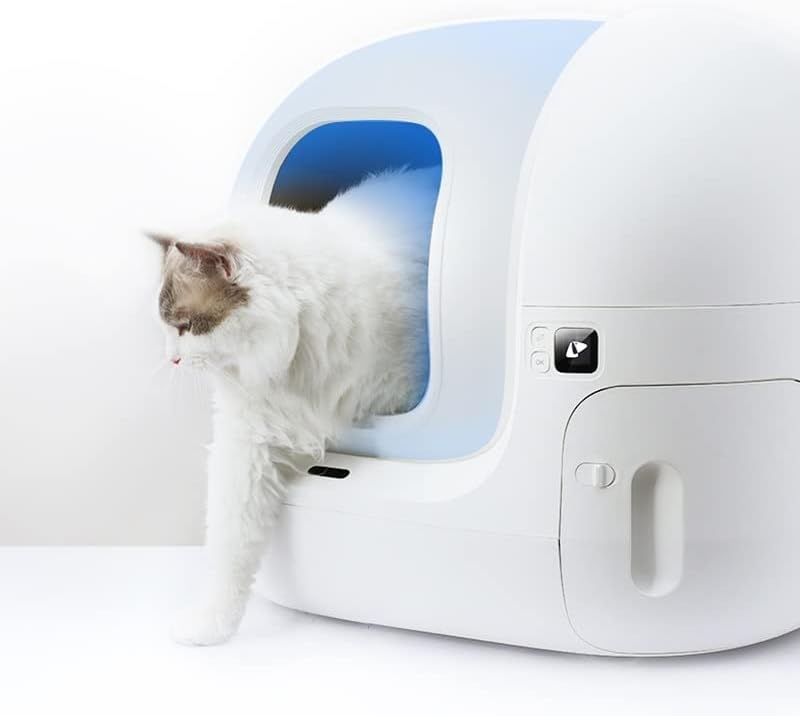 WYFDP kapaciteta 7 l Intelektualni nosiljka za kućne mačke Automatski self-čišćenje wc za mačke Wifi Odvikavanje od pelena