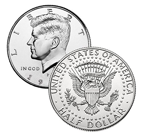 1991. P, D Kennedy Polu dolara 2 set kovanica necirkuliran