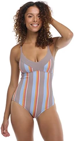 Ženski jednodijelni kupaći kostim u obliku prepona s izrezom u obliku prepona