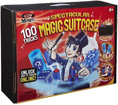 Ideal Magic Spektakularni čarobni kofer 100 Trikovi Kids Magic Set