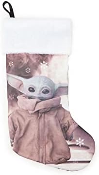 Sestre Noveties Božićne čarape za djecu, Dječje božićne čarape, božićna čarapa za djecu, Baby Yoda Božić