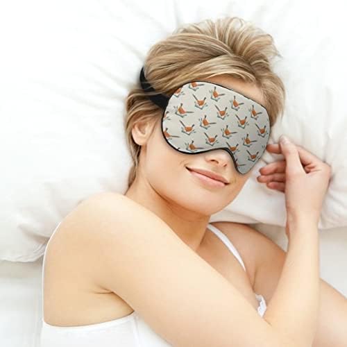 Fazana na prirodnom poklopcu mekih maski za oči Efektivno sjenčanje udobnost za povez s očima Spavanje s elastičnom podesivom