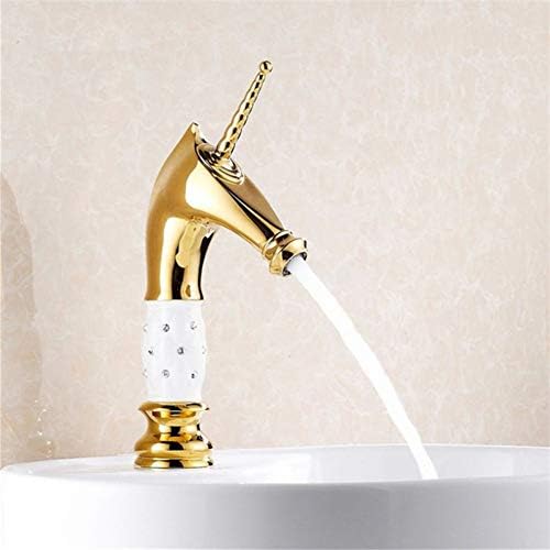 Slavi za bazene mesingane zlatne palube kupaonice slavina sudopera s jednom ručkom mikserom slavina