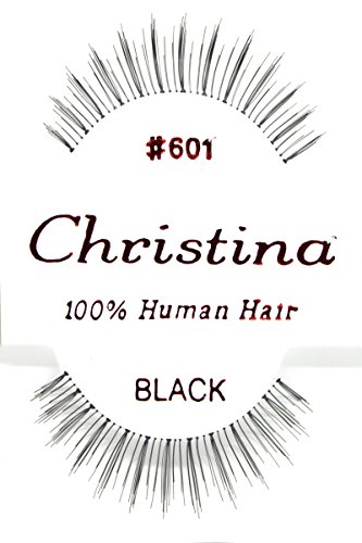 12 pakiranja 601 Christina ljudska kosa lažne trepavice