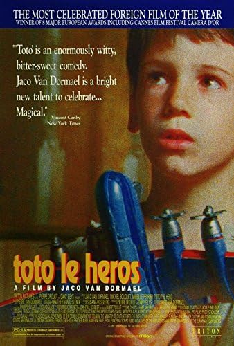 Toto le heros - 27 x40 originalni filmski plakat jedan list 1992 kotrljao se rijetko