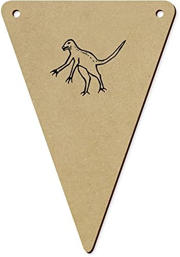 Drvene zastave od 5 do 140 mm s dinosaurom