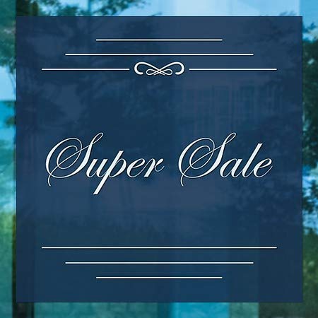 CGSIGNLAB | Spremnost prozora Super Sale -Classic Mornar | 8 x8