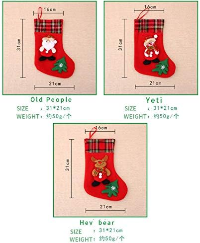 N-brend božićni ukrasi/Djed Božićne čarape/plišani privjesak za božićnu čarapu/božićna torba/božićni ukrasi