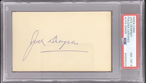 Jack Dempsie potpisao je indeksnu karticu boksačkih rukavica s autogramom Champions Mac / UI 8-boksačke rukavice s autogramom