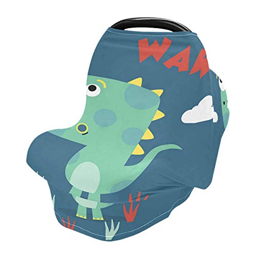Crtani dinosaur dječje autosjedalice - Kolica nadstrešnica visoki poklopac stolice, višenamjenski carceat nadstrešnica, za