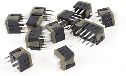 X-DREE 12 PCS 5,8 mmx5,8 mmx7mm Momentalni tipki PCB TACK Switch (12 pezzi 5,8 mmx5,8 mmx7mm Interttore tattile po montaggio