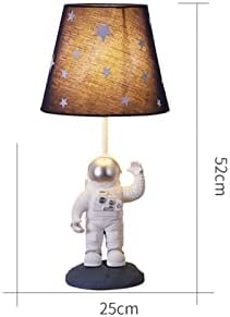 Rikxz stolna svjetiljka crtani astronauti kreveta za zaštitu očiju za oči PUSH TUMP TUMP SVJETLO SVJETLO SVJETLO SVJETLO