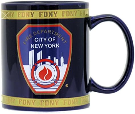 FDNY šalica za kavu službeno licencirana od strane vatrogasne službe u New Yorku