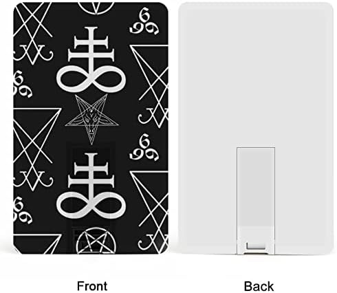 Gothic Occult Evil Icon USB memorijski štap Business Flash-Drives Card Credit Card Oblik