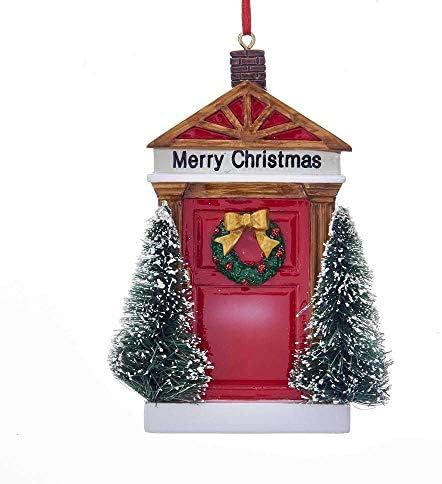 Kurt Adler Ornament na sretnim božićnim vratima