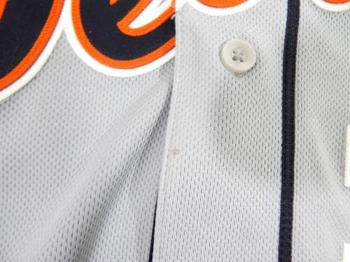 2021 Detroit Tigers Beau Burrows 37 Igra izdana POS Upotrijebljena siva Jersey 44 DP37261 - Igra se koristi MLB dresovi