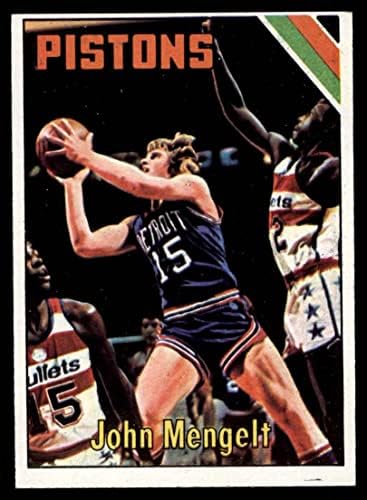 1975. Topps 12 John Mengelt Detroit Pistons VG/Ex Pistons Auburn