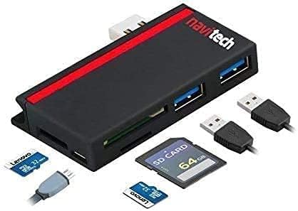 Laptop / tablet Navitech 2 u 1 USB 3.0 / 2.0 hub-adapter / ulaz Micro USB čitač kartica SD / Micro SD kartica je Kompatibilan