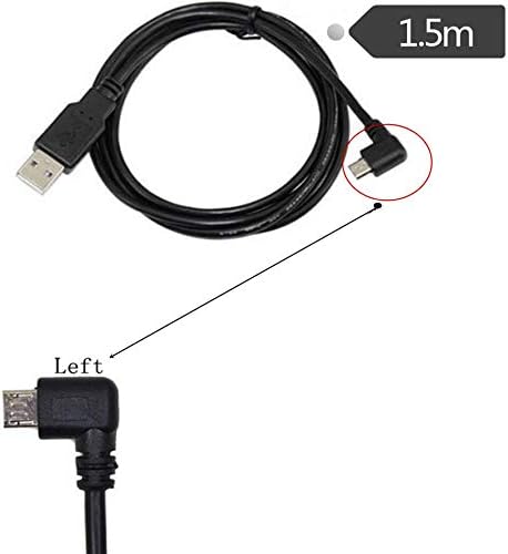 Meiyangjx Micro USB kabel, Micro USB 5 pin mužjaka na USB 2.0 Upišite mužjake s pravim kutom Sinc i punjenje kabela