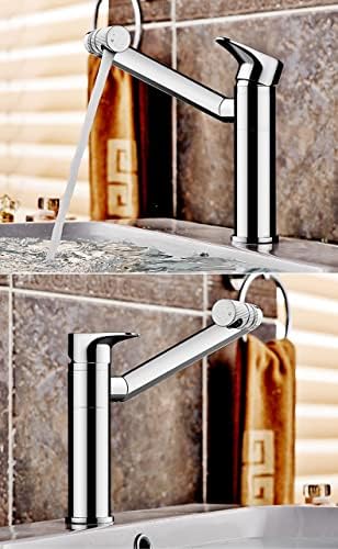 Vodena slavina kupaonice sudoper slavina HOD HOD Hladni mikser za rotaciju od 360 stupnjeva mesingane slavine palube ugrađeni