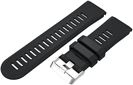 NYCR zamjena za brzo otpuštanje silikonskih naramenica za Garmin Fenix ​​7x Smart Watch 26 mm Sport Band Starp