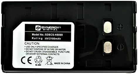 Synergy digitalna kamkorder baterija, kompatibilna s JVC GR-M7 kamkorder, ultra visoki kapacitet, zamjena za Sony NP-55 bateriju