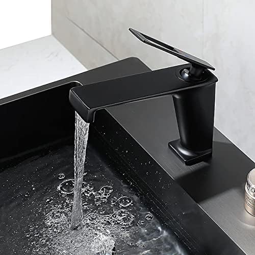Zingcord suvremeni centar Artistal 1 ručka ispraznost crna boja kupaonica sudoper slavina za vodovodno učvršćenje vruće i
