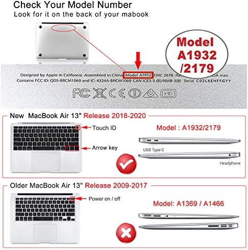 ICASSO kompatibilan s MacBook Air-om od 13 inča kućište 2021.2020-2018 Izdanje M1 A2337 A1932 A2179, rukava za prijenosno